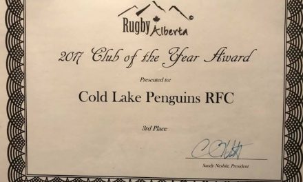 Awarded CLUB of the YEAR by Rugby Alberta