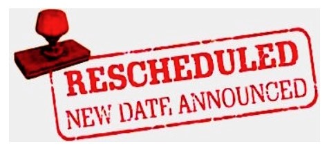 rescheduled practice 1st scheduling due mix