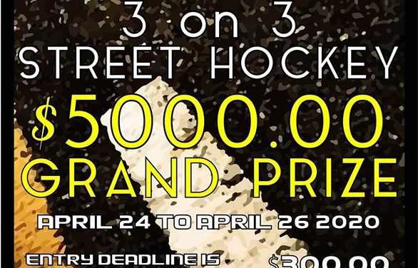 Cold Lake Rugby hosts Street Hockey Tournament with $5000 Grand Prize